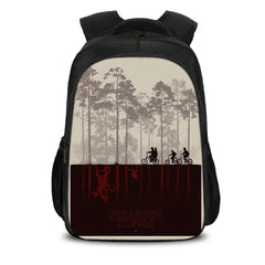 15.7" Strange Things TV Series Backpack for Boys Girls School Bag