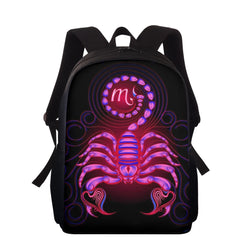 15 Inch Constellations Printing Backpack for Teenagers