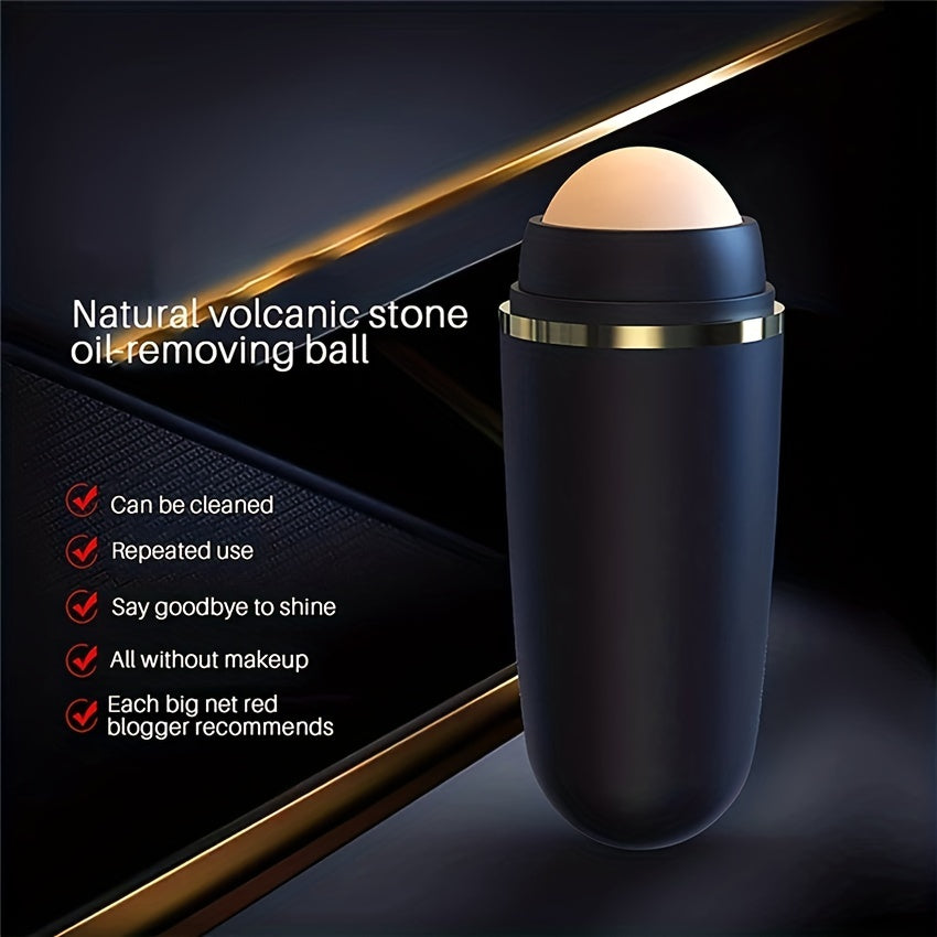Volcanic Face Roller Facial Tool For Firm Skin Pore Cleansing