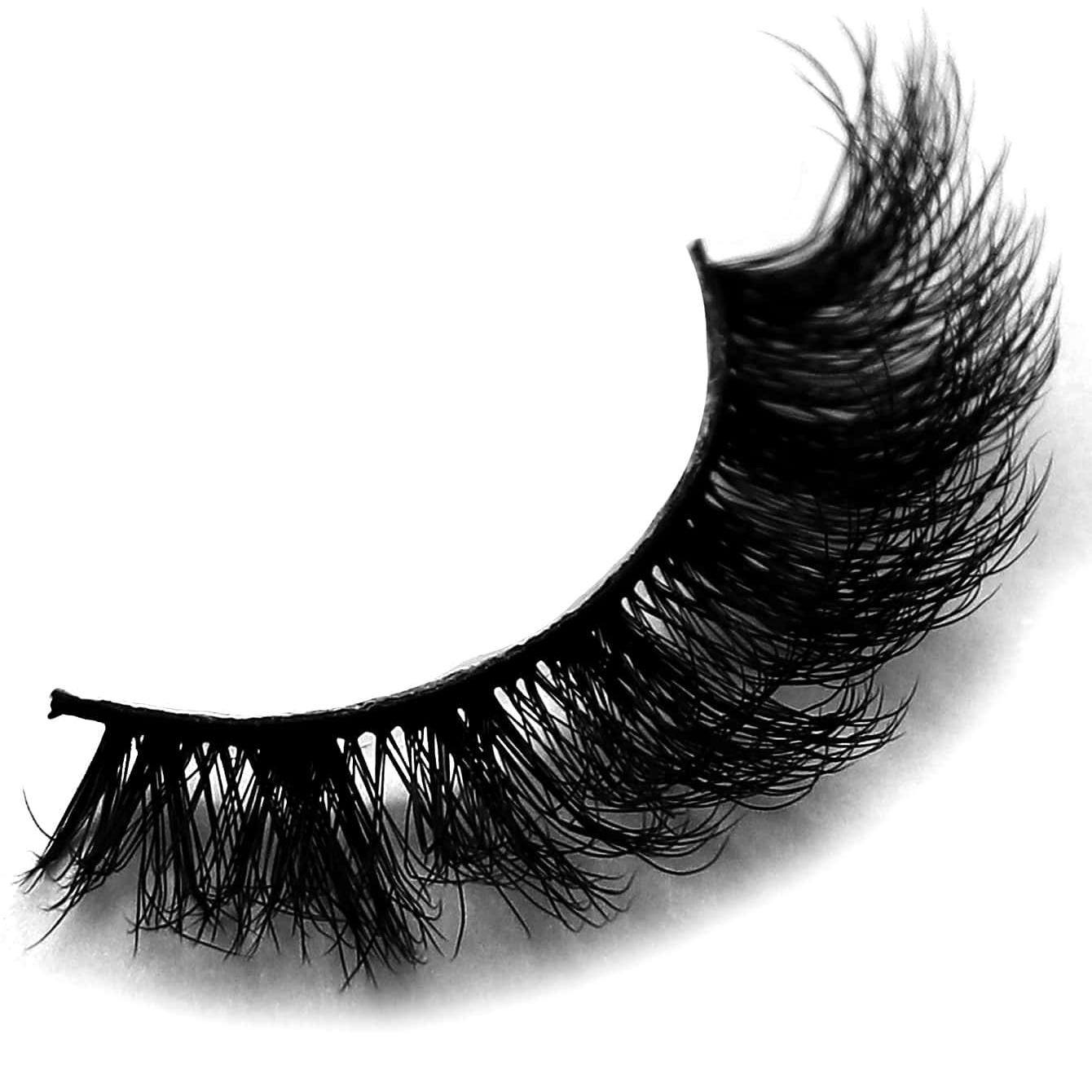 4 Pairs Thick Curling 18mm False Eyelashes Daily Volumizing Eye Lashes