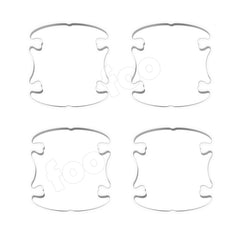 4Pcs Car Door Handle TPU Protection Sticker Anti Scratch Protective Film