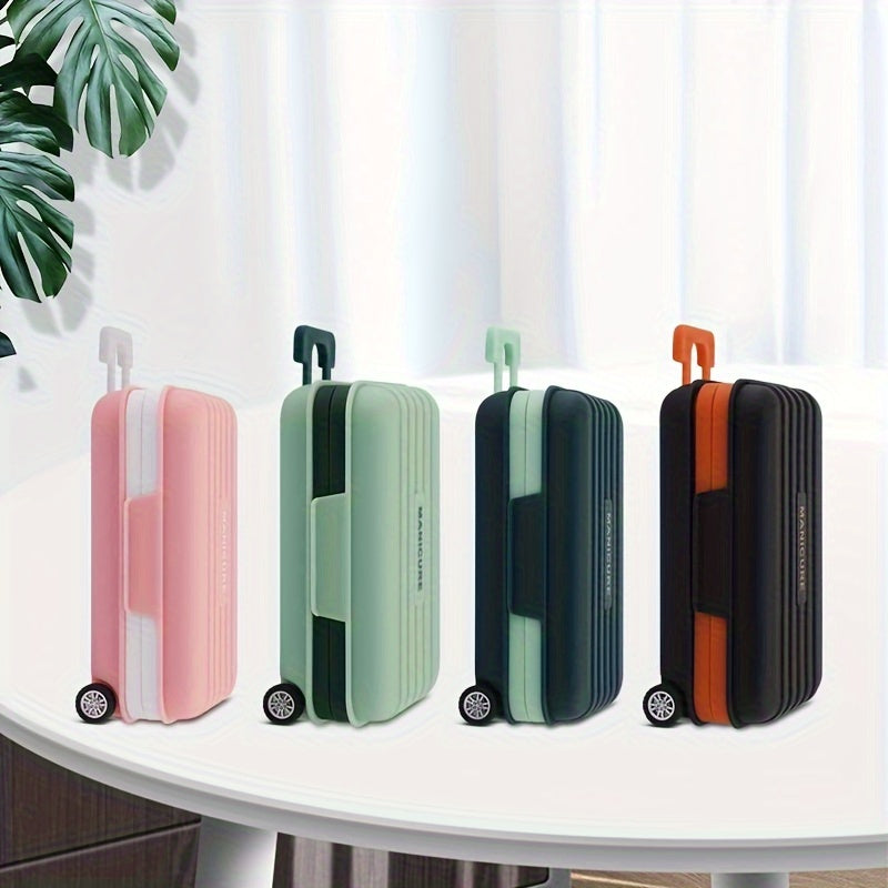 12pcs Nail Clipper Set With Case Manicure Tool For Travel Nail Cutter