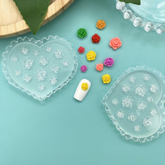 Camellia Flower Silicone Mold for Nail Earring Jewelry
