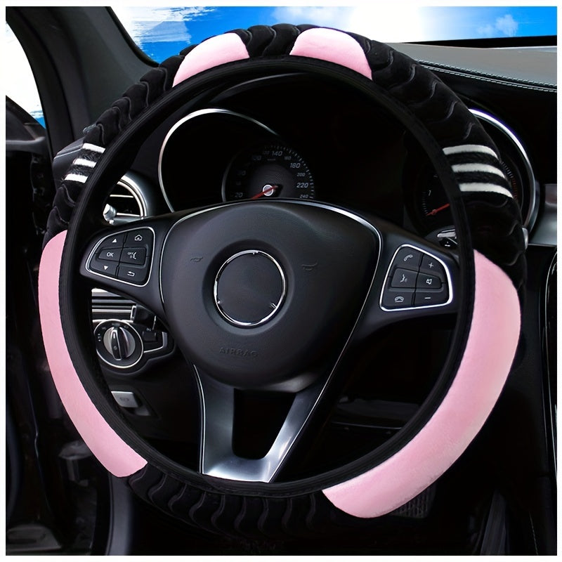 Plush Little Monster Steering Wheel Cover | Soft & Comfortable