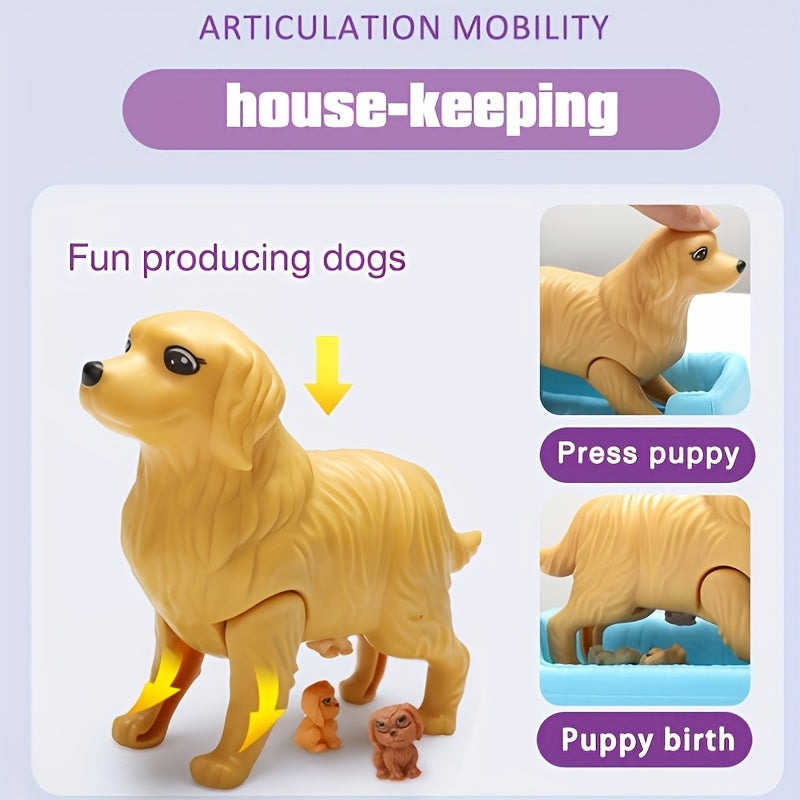 Doll Pet Dog Series Playset