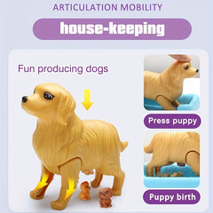 Doll Pet Dog Series Playset