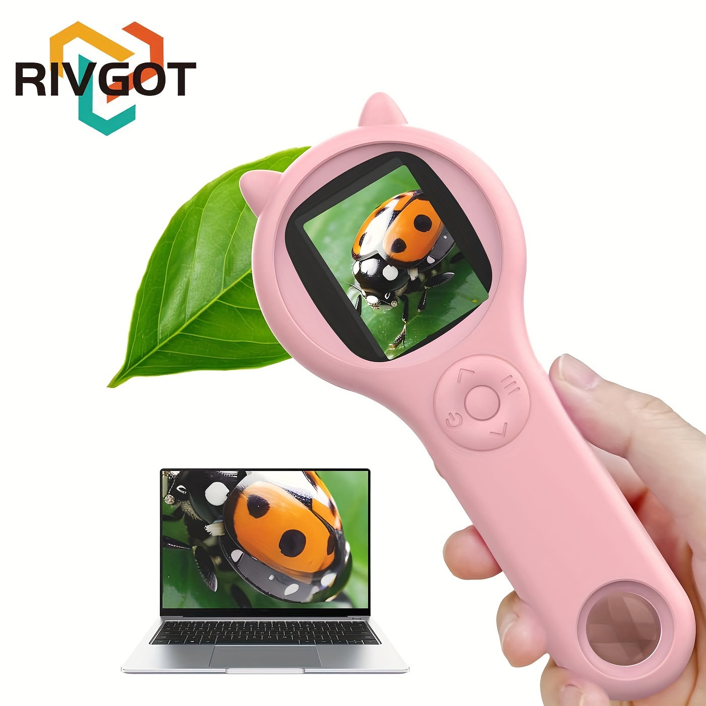 Pocket Handheld Microscope Science Set Outdoor Exploration USB 3 10 Years Old