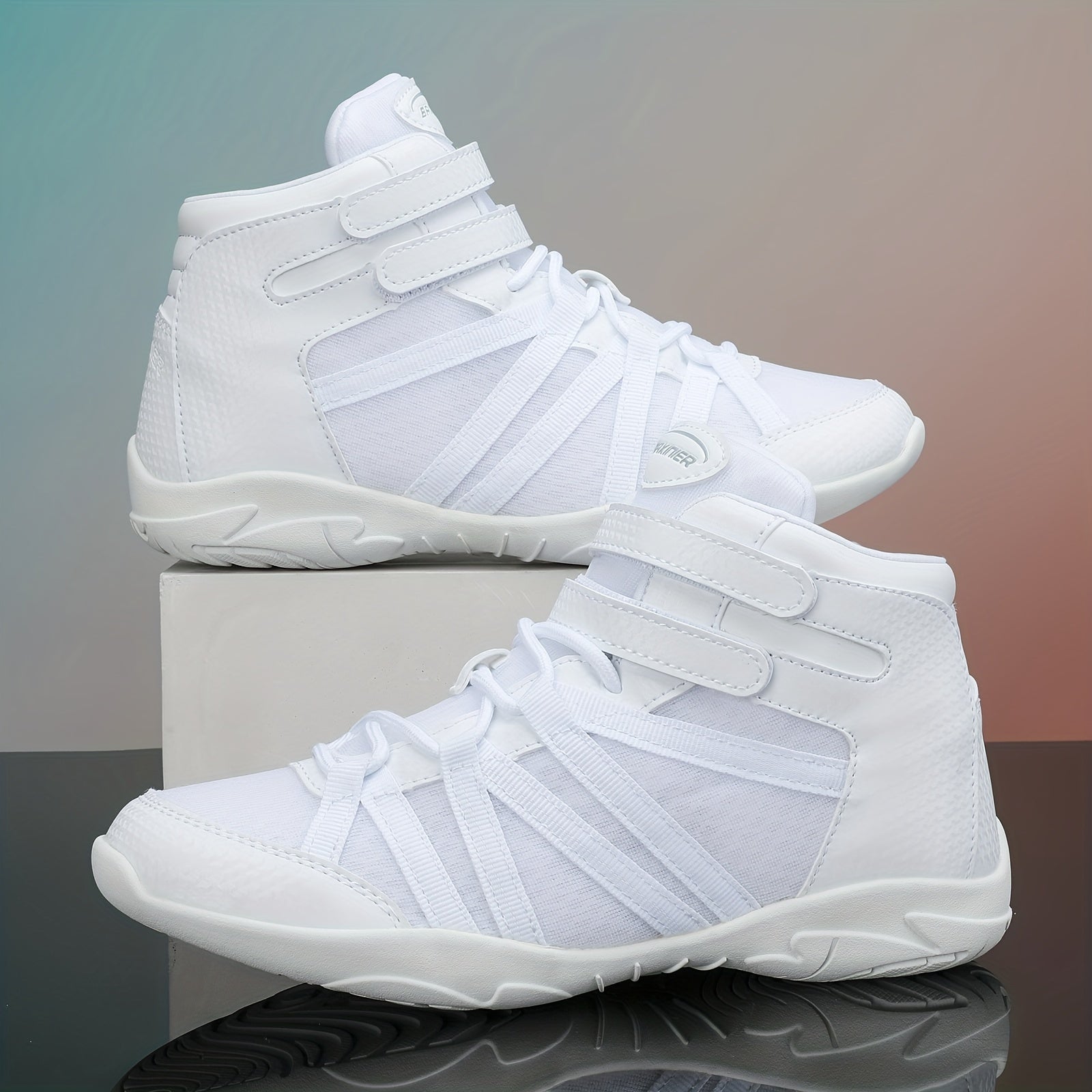 Girls High Top Cheerleading Shoes Lightweight Competition Sneakers