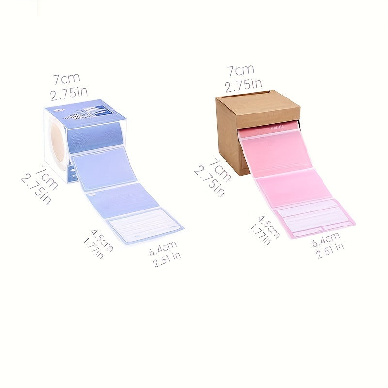 Lined Sticky Notes - 256 Sheets, Portable, Office, Student, Home