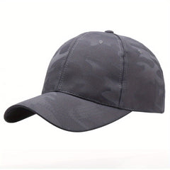 Men's Camo Baseball Cap Adjustable Sunhat Sport Headdress