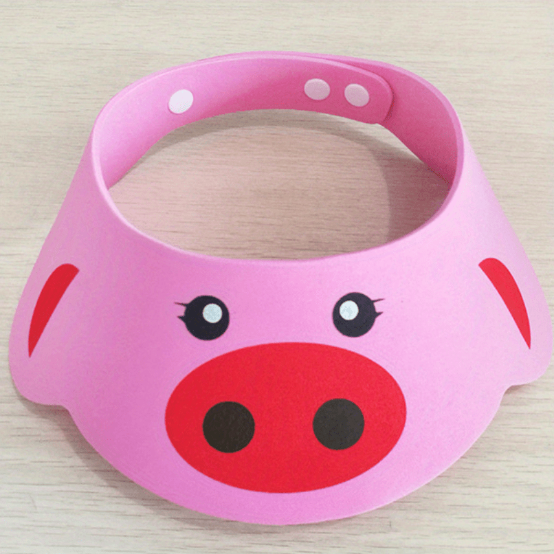 Cartoon Animal Shower Cap for Kids