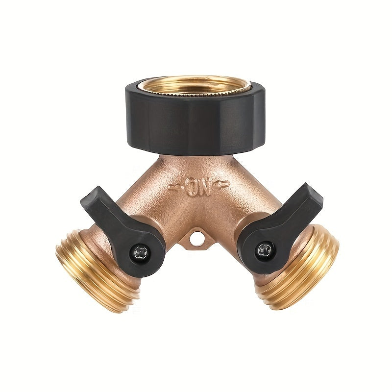 3/4 American Standard Metal Ball Valve Garden Faucet Three Way Hose Brass
