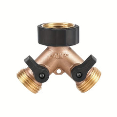 3/4 American Standard Metal Ball Valve Garden Faucet Three Way Hose Brass