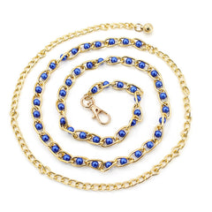 Pearl Waist Chain Women's Decorative Belt Skirt Dress Thin Belt
