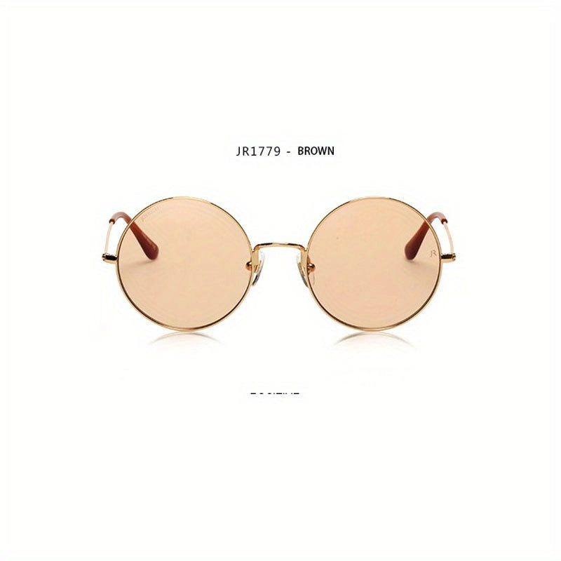 Retro Round Frame Men's Sunglasses Anti UVA UVB
