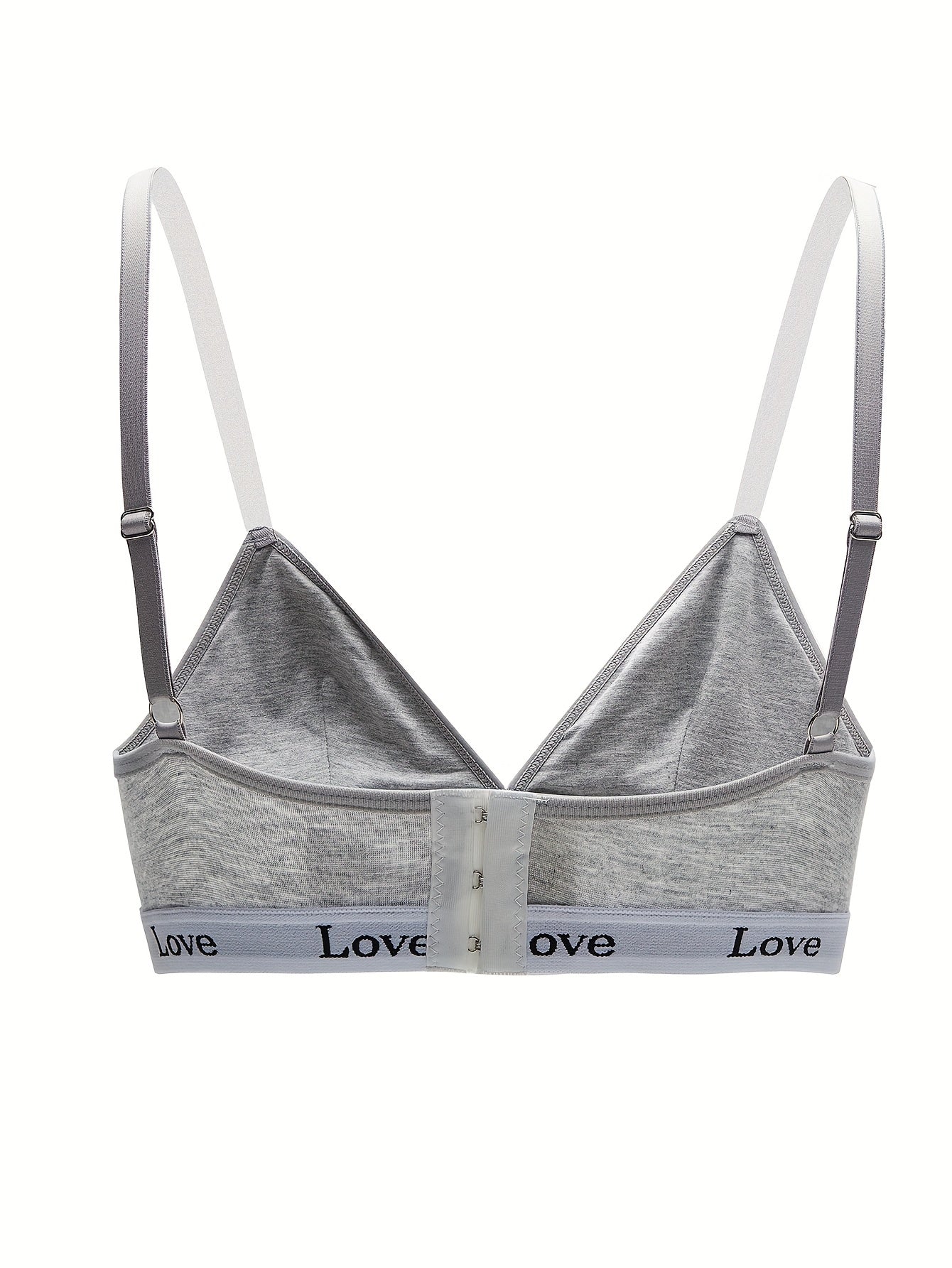Letter Print Yoga Bra Workout Sports Bra Women's Activewear