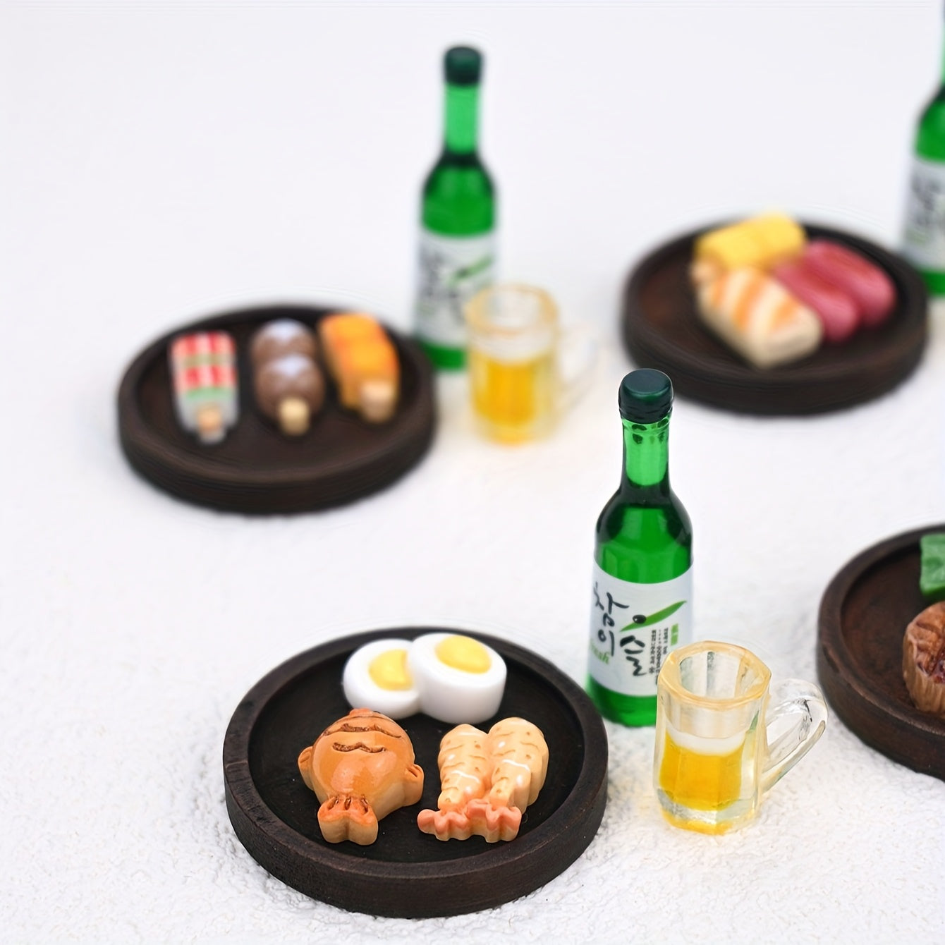 Micro Beer BBQ Package Ornament Dollhouse Scene Miniature Model