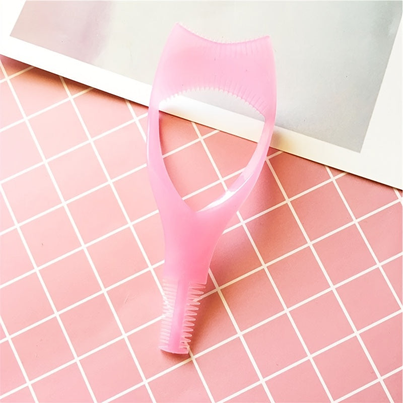 Eyelash Mascara Guard Applicator with Comb for Makeup