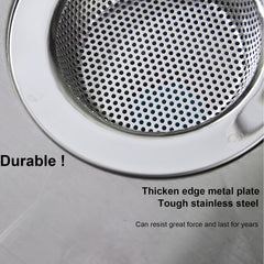 Stainless Steel Mesh Sink Filter Basket - Hair Catcher and Kitchen Sink Strainer