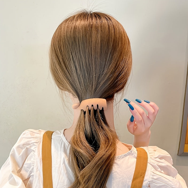 Solid Hair Claw Clip Non Slip Strong Hold Grip Hair Jaw Clip
