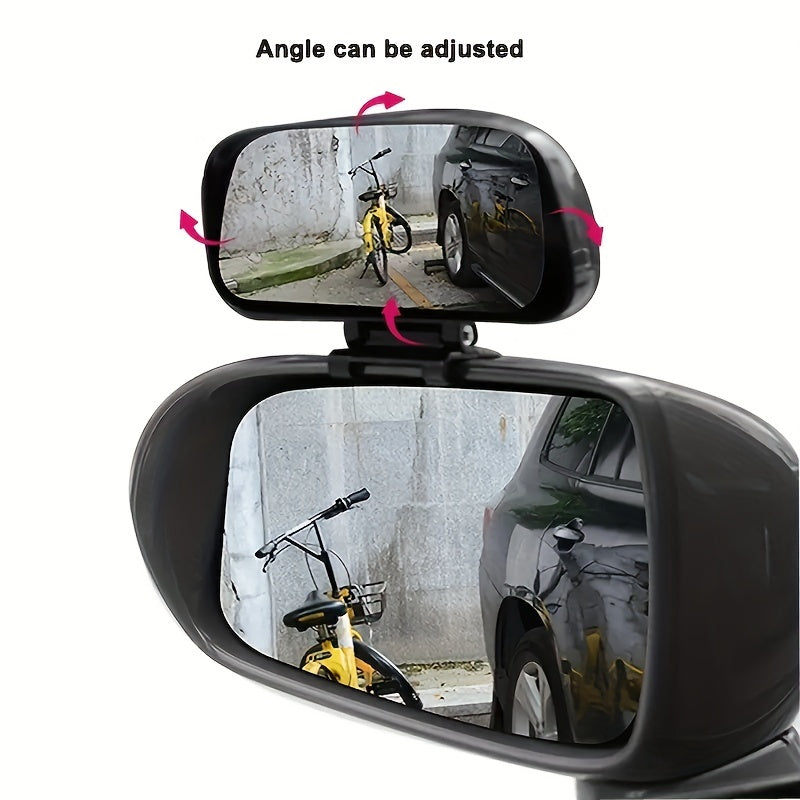 Car Rearview Mirror Auxiliary Mirror Large Field Of View