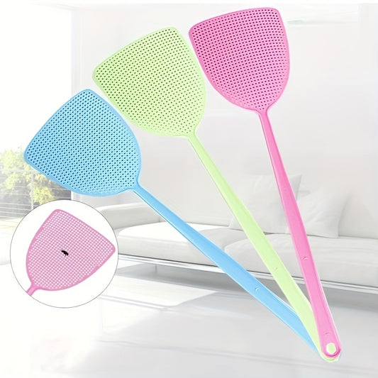 5pcs Summer Fly Swatter Household Extended Beat Mesh Mosquito Swatter