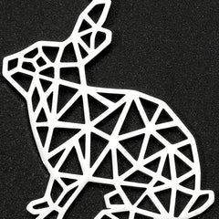 Stainless Steel Rabbit Keychain for Men
