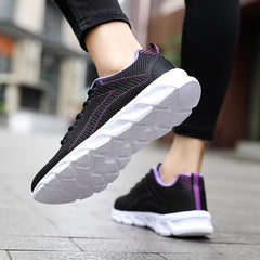 Mesh Breathable Running Sports Shoes Lightweight Non slip Outdoor Sneakers