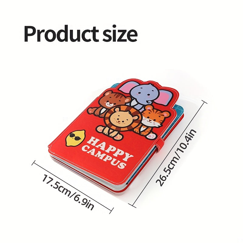 Peel and Stick Picture Book Campus Baby Intelligence Development Tool