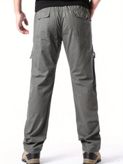 Men's Cargo Pants Loose Straight Casual Outdoor Sports