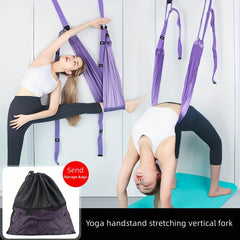 Yoga Leg Stretching Strap with Storage Bag - Supports up to 300 Lbs