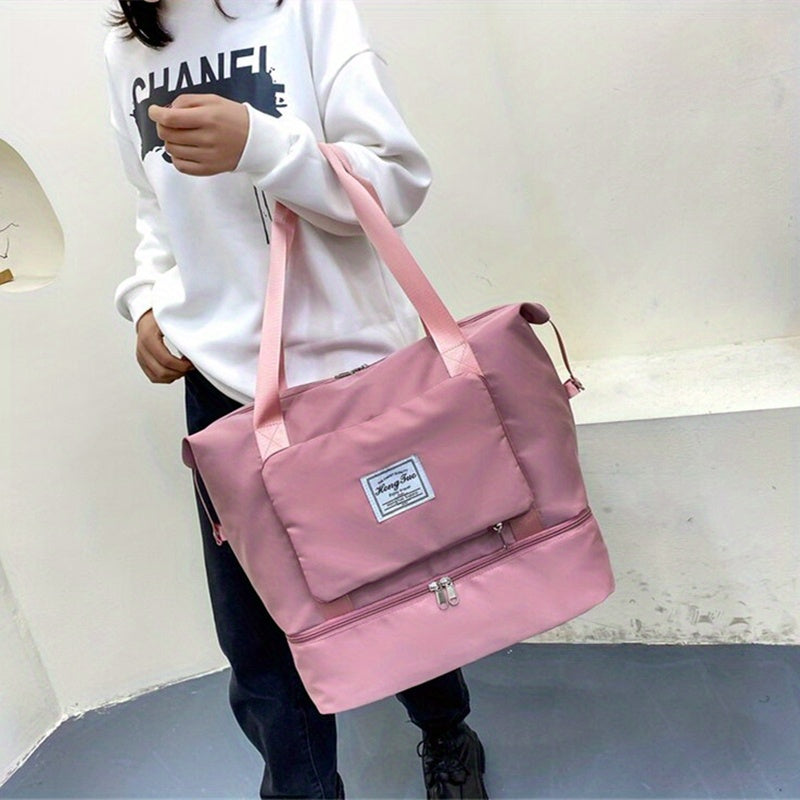 Large Duffle Bag Lightweight Zipper Sports Bag