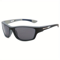 Sun Protection Square Frame Sports Sunglasses Colorful Lens PC Glasses