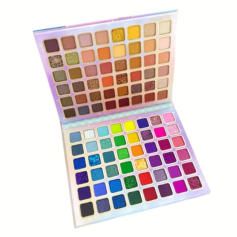 96 Colors Rainbow Tone Eyeshadow Palette Halloween Makeup