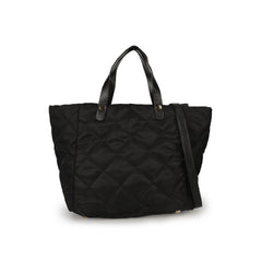 Quilted Tote Bag Nylon Shoulder Bag Women's Casual Handbag
