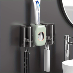 Automatic Toothpaste Squeezer with Cup & Holder