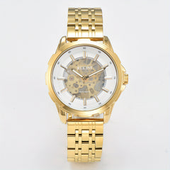 KUERST Teen Watch Steel Strap Automatic Mechanical Wrist Watch