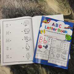 YUYNLEP Alphabet Workbook Tracing & Coloring Activities