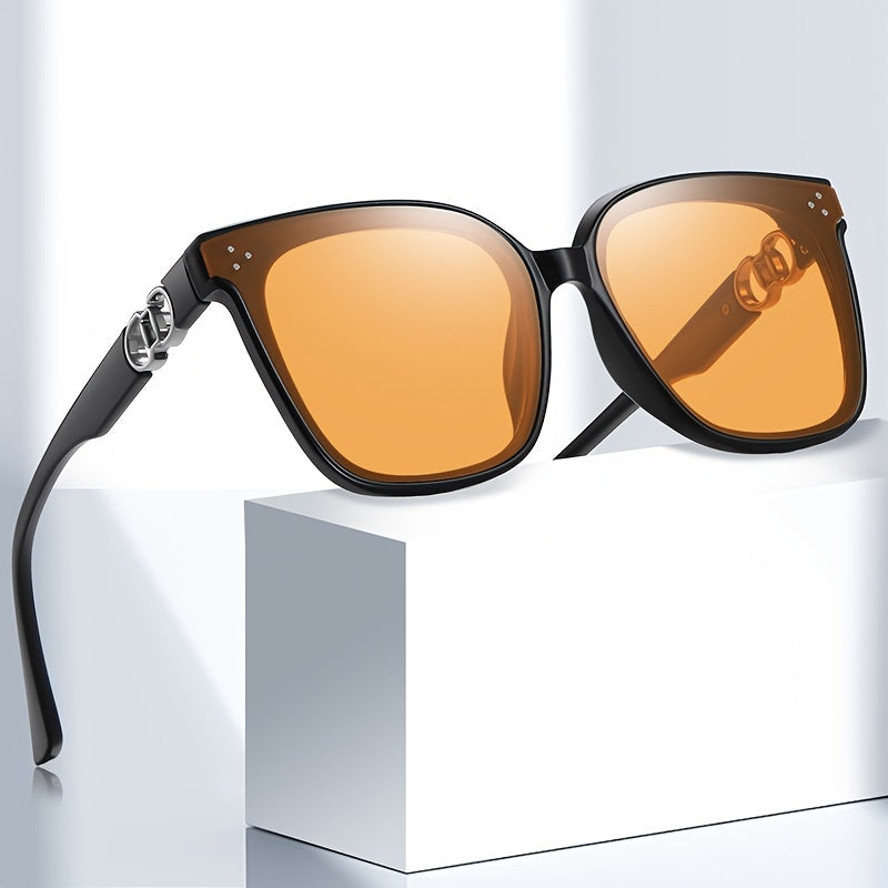 Ultra Sunglasses Plastic Square Hiking Driving Sunscreen Glasses