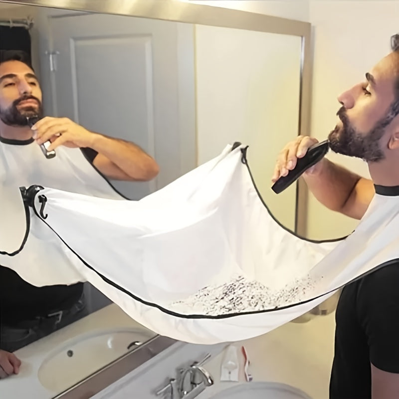 Beard Bib Apron Beard Hair Catcher For Shaving And Trimming