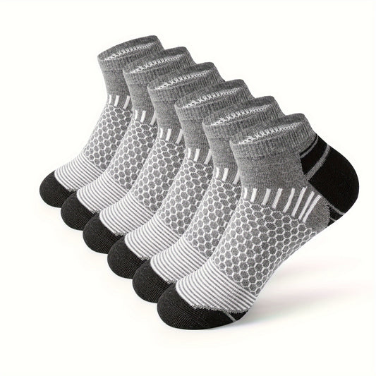 ACEFINE 6pairs Men's Ankle Socks Low Cut Athletic Socks