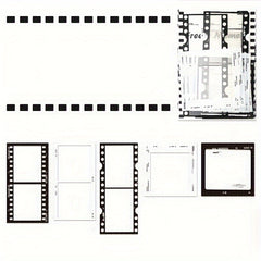 Vintage Inspired Photo Frame Stickers 15 Pack for DIY Craft Projects