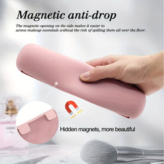 Silicone Makeup Brush Travel Case Waterproof Holder, 13 Colors