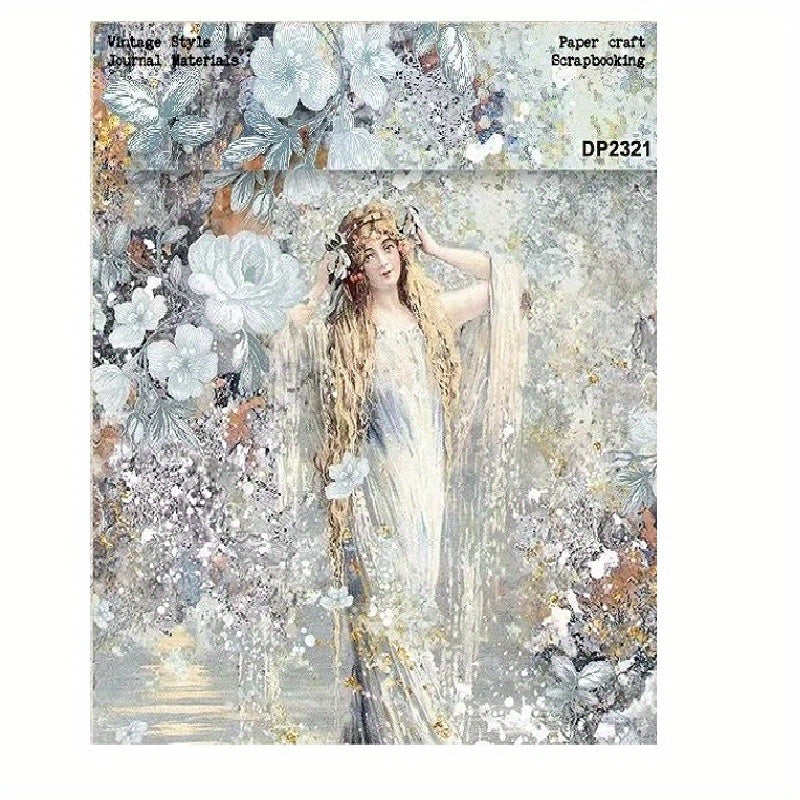 Fairyland A5 Pattern Paper for DIY Album Scrapbook - Single Sided Material