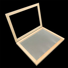 A5 Wooden Paper Making Screen & Frame Set for DIY Craft - 2 Pack