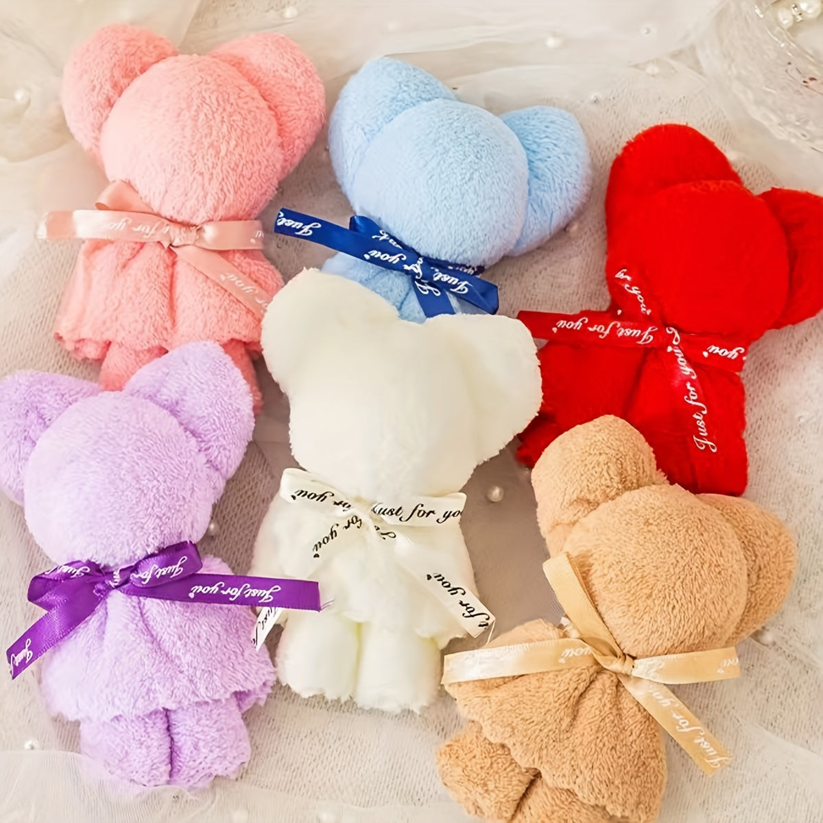 Little Bear Towel With Hand Gift Birthday Wedding Shop Celebration