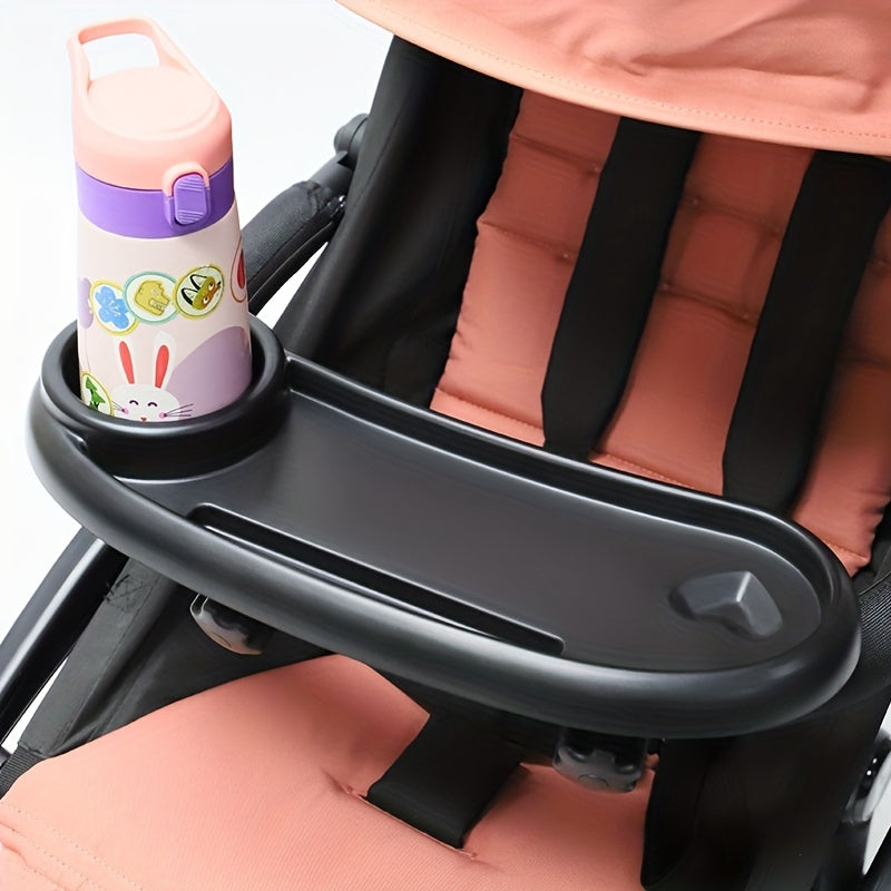 Universal Stroller Cup Holder with Phone Holder & Snack Tray