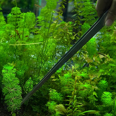 Stainless Steel Fish Tank Tweezers Water Grass Clip