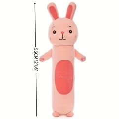 Rabbit Long Strip Pillow Plush Toy Bed Sleeping Lazy Clip Leg Doll