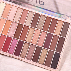Multicolor Eyeshadow Palette High Pigmented Brown Nude Waterproof Sweat Proof